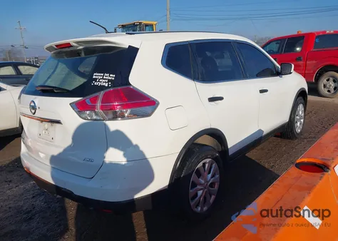 2016 Nissan Rogue S/Sl/Sv z USA, uszkodzony, nr VIN 5N1AT2MV6GC750973